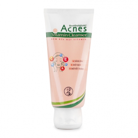Kem rửa mặt Acnes Vitamin Cleanser 50g